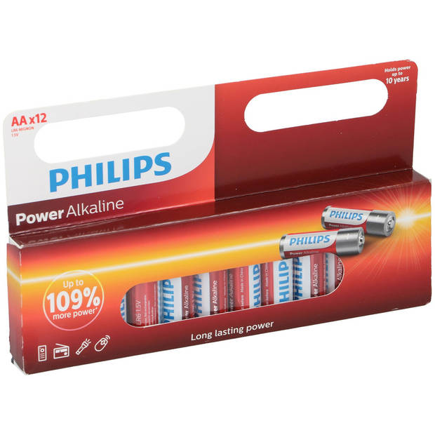 Philips AA batterijen 24 stuks - Penlites AA batterijen