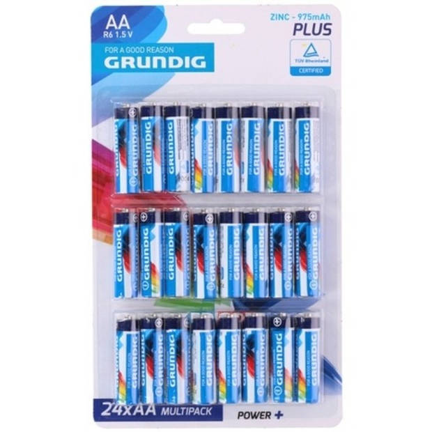 Grundig AA batterijen 48 stuks - Penlites AA batterijen