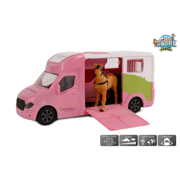 Anemone paardentruck met licht en geluid