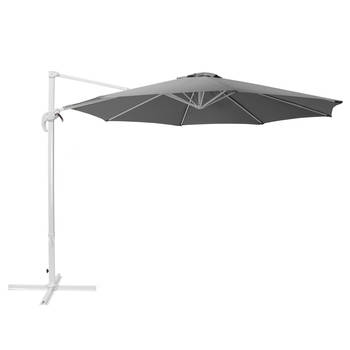 Blokker Beliani SAVONA - Cantilever parasol-grijs-Polyester aanbieding