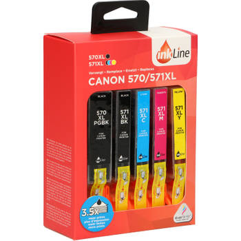 Inkline Canon 570/571xl (5-pack)