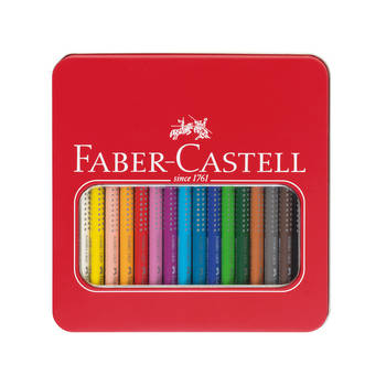 Faber Castell kleurpotloden Grip driehoekig hout 16-delig