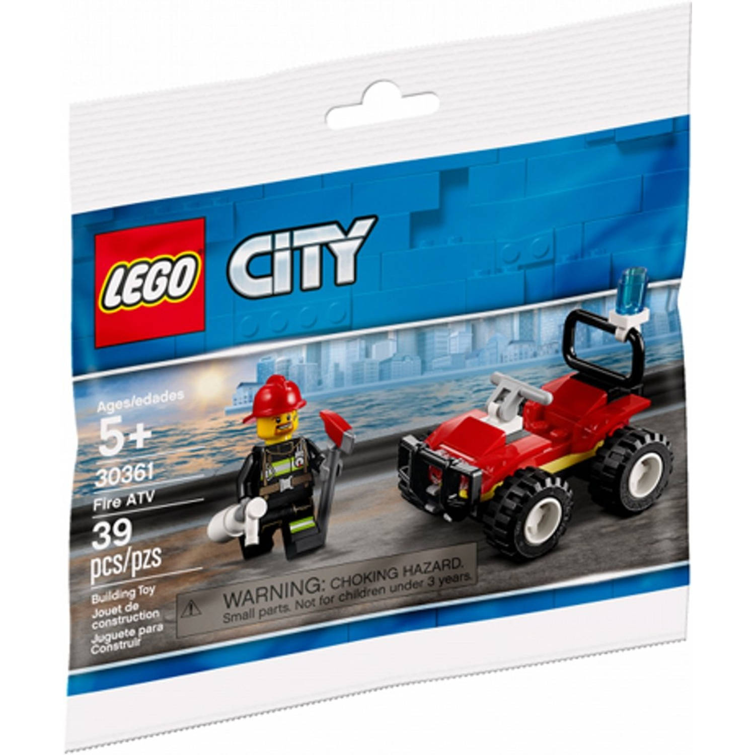 Lego City Brandweer ATV 30361