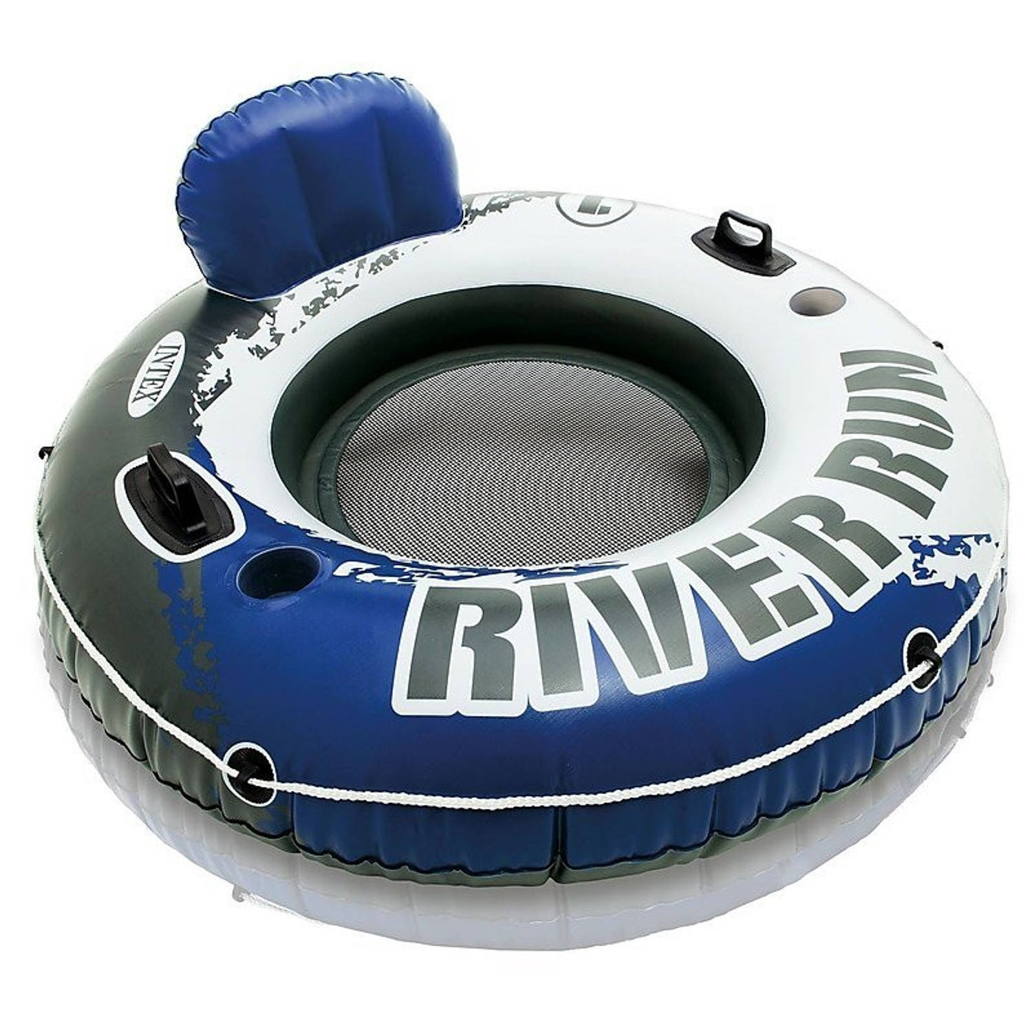 Intex zwemband River Run blauw/wit 135 cm