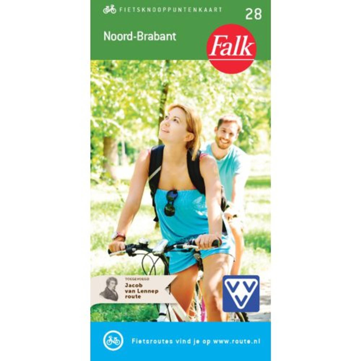 Falk Fietskaart 28 Noord-brabant - Falkplan