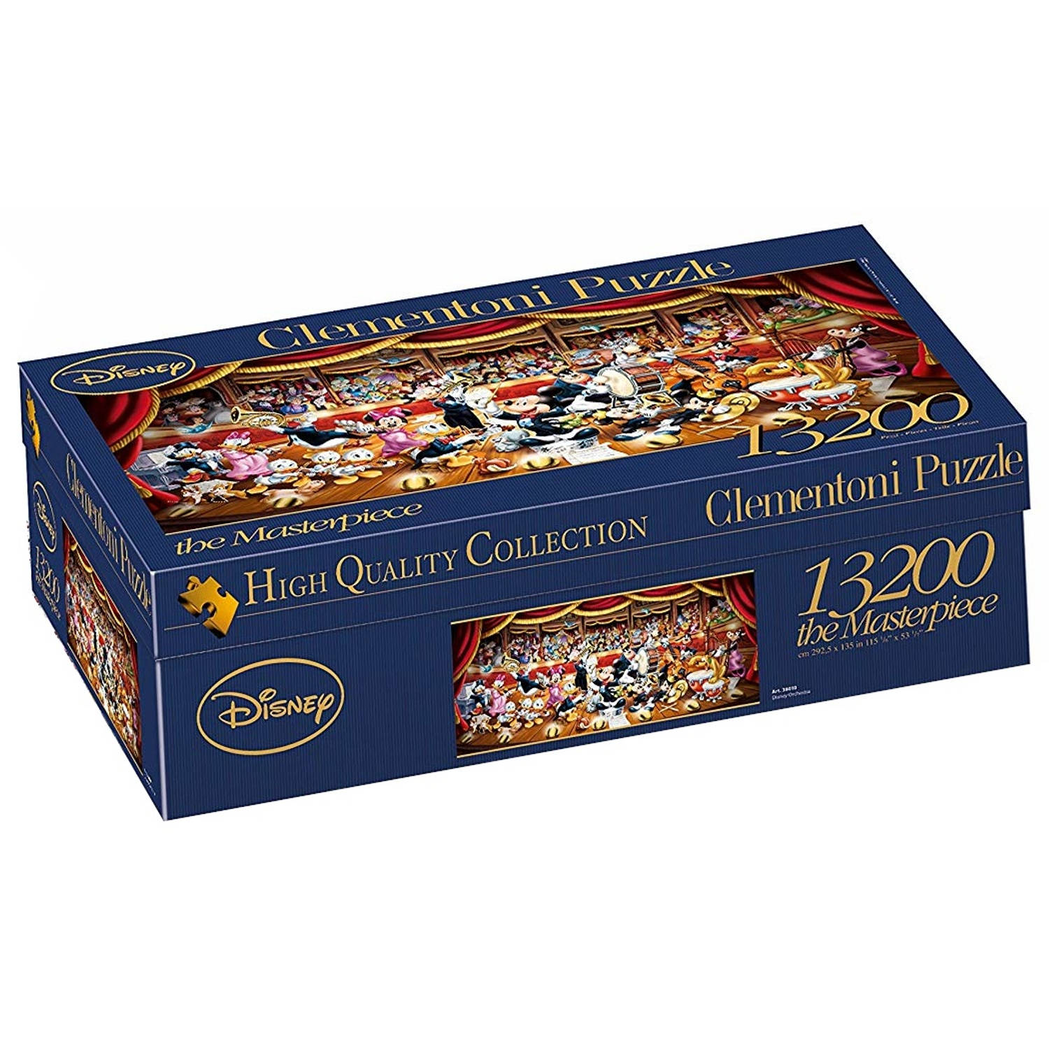 Clementoni Legpuzzel - High Quality Puzzel Collectie - Disney Orchestra - 13200 stukjes, puzzel volwassenen