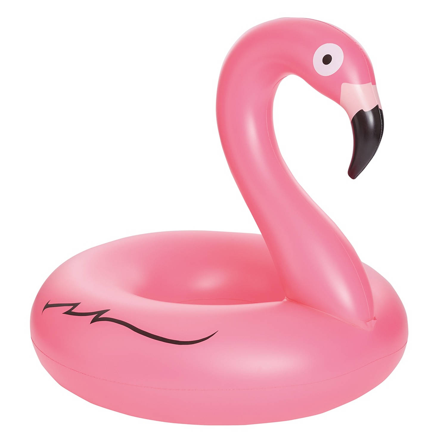 Weekendtas rand Vaak gesproken Happy People zwemband flamingo Wehncke 120 cm roze | Blokker