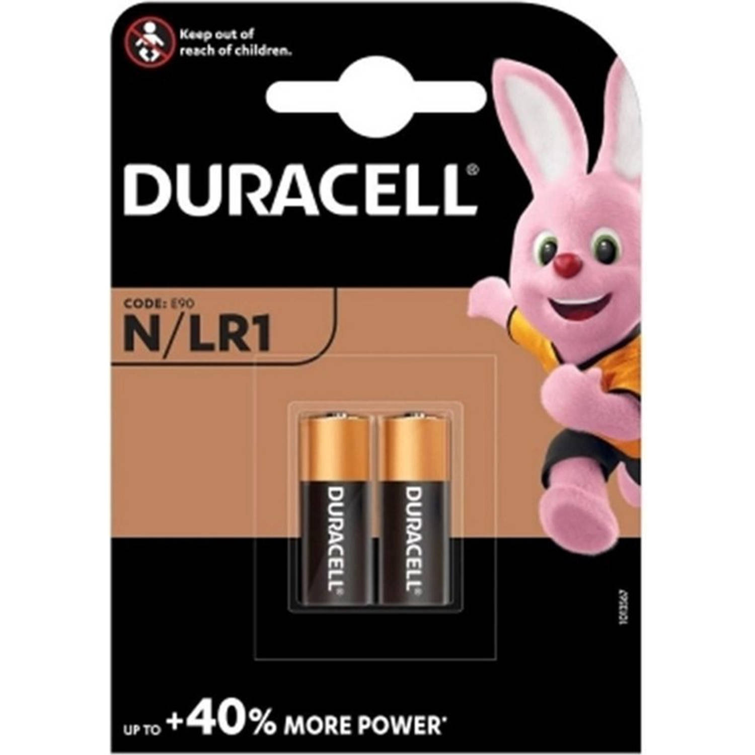 Batterij Duracell MN9100 N 10 x bls2