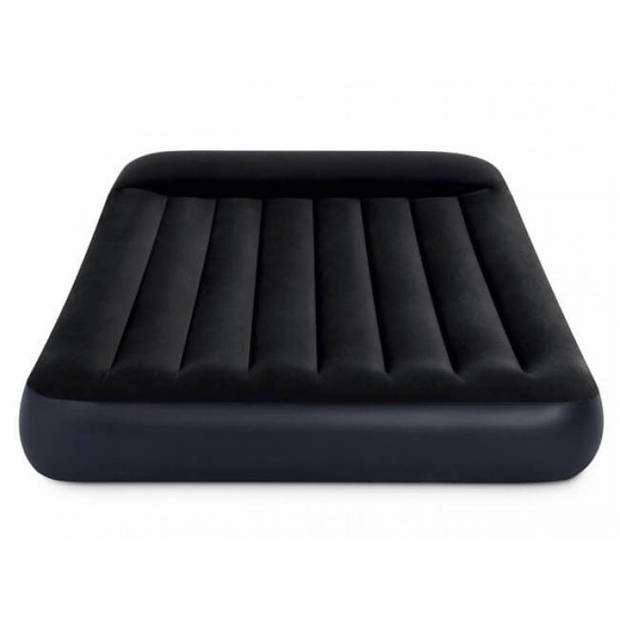 Intex luchtbed Pillow Rest tweepersoons 152 cm donkerblauw