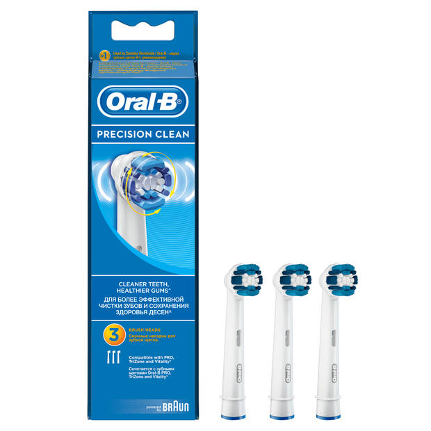 Oral-B opzetborstels Precision Clean - 3 stuks