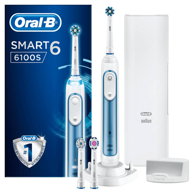 Oral-B Smart 6100S Blue - Elektrische Tandenborstel