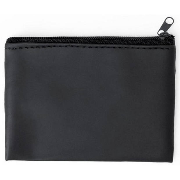 Autosleutelhanger portemonnee zwart 10 x 7 cm - Portemonnee