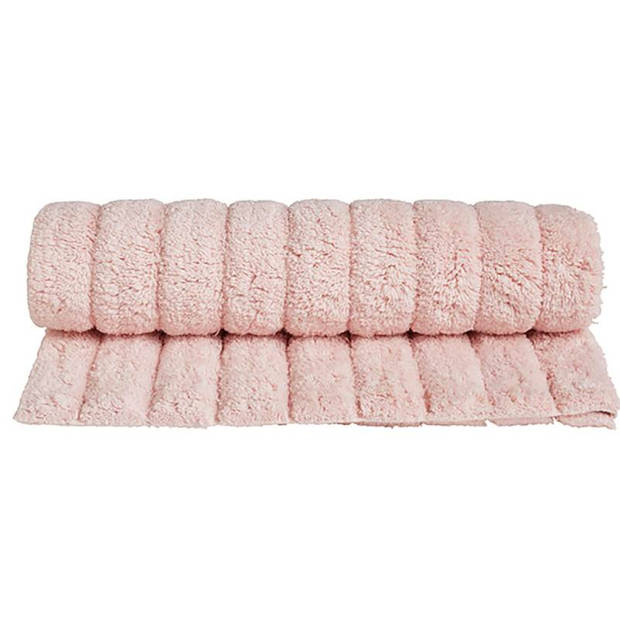 Seahorse Board badmat - 100% katoen - Badmat (60x90 cm) - Pearl Pink