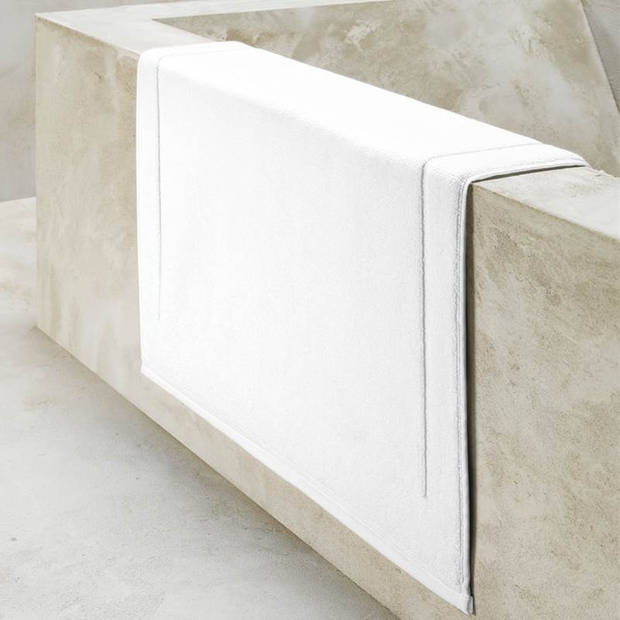 De Witte Lietaer Contessa badmat - 100% katoen - Badmat (60x60 cm) - White