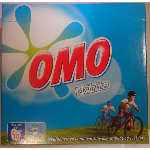 Omo Waspoeder - White 16 wasbeurten