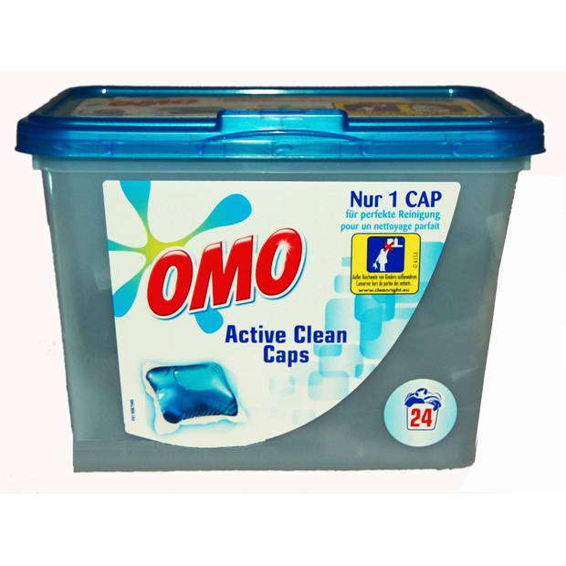 Omo wastabletten - Active Clean 24 wasbeurten