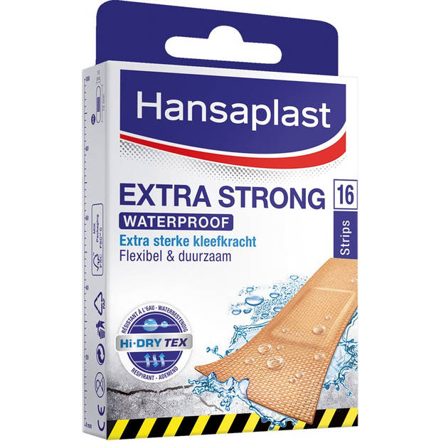 Hansaplast Pleister Extra Strong - 80 x 6 cm