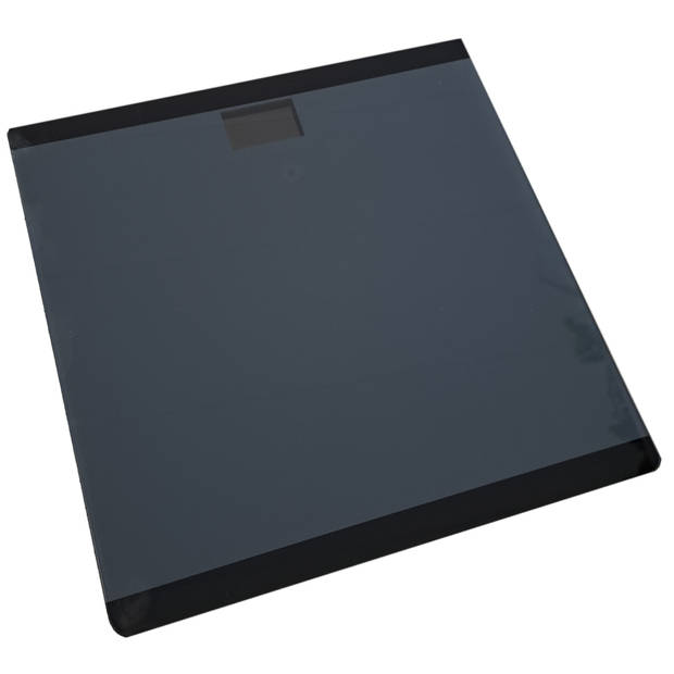Personenweegschaal - digitaal - zwart - glas - tot 180 kg - Weegschalen