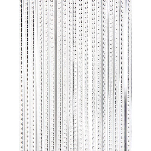 Transparante anti insecten gordijn 90 x 220 cm kunststof - Vliegengordijnen