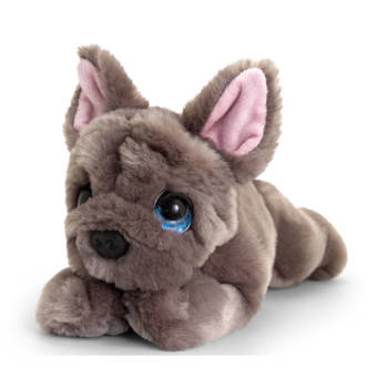 Franse bulldog honden knuffeldier 25 cm - Knuffel huisdieren