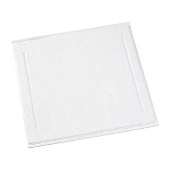 De Witte Lietaer Contessa badmat - 100% katoen - Badmat (60x60 cm) - White