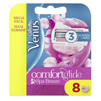 Gillette Venus Breeze Scheermesjes - Comfortglide 8 Stuks