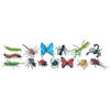 Plastic speelgoed insecten dieren 14 stuks - Speelfigurenset