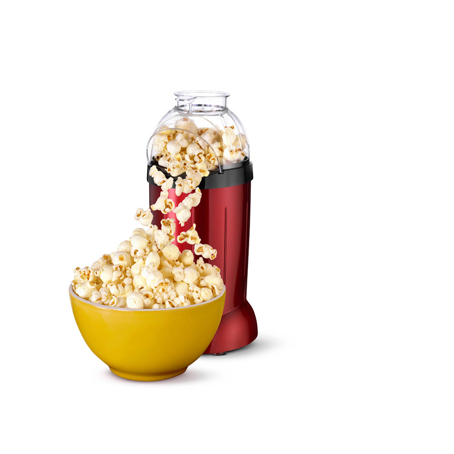 Leuk vinden salade Pak om te zetten Blokker popcornmaker - rood | Blokker