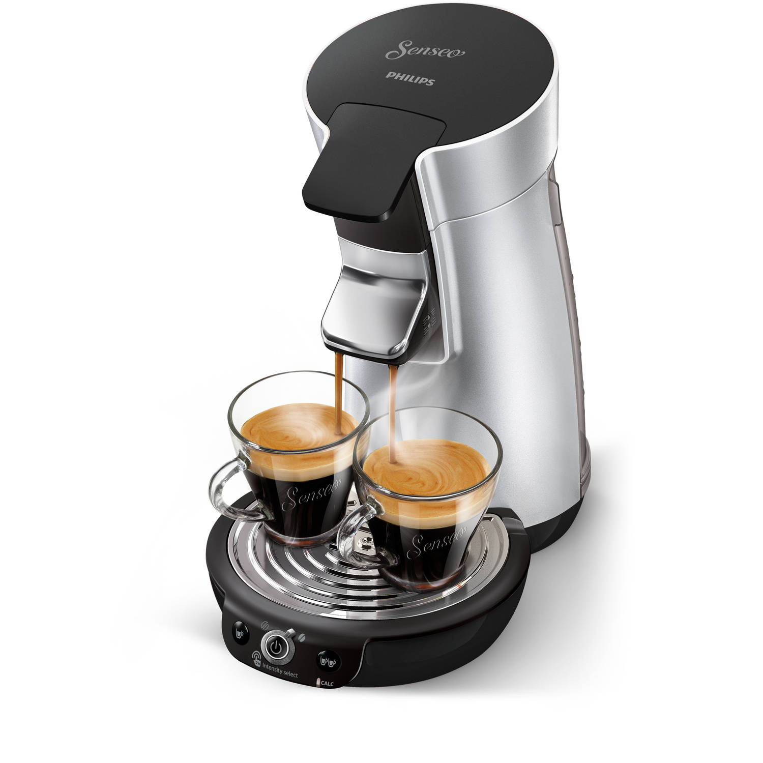 Nauwgezet landbouw Activeren Philips SENSEO® Viva Café Duo Select koffiepadmachine HD6566/10 - zilver |  Blokker
