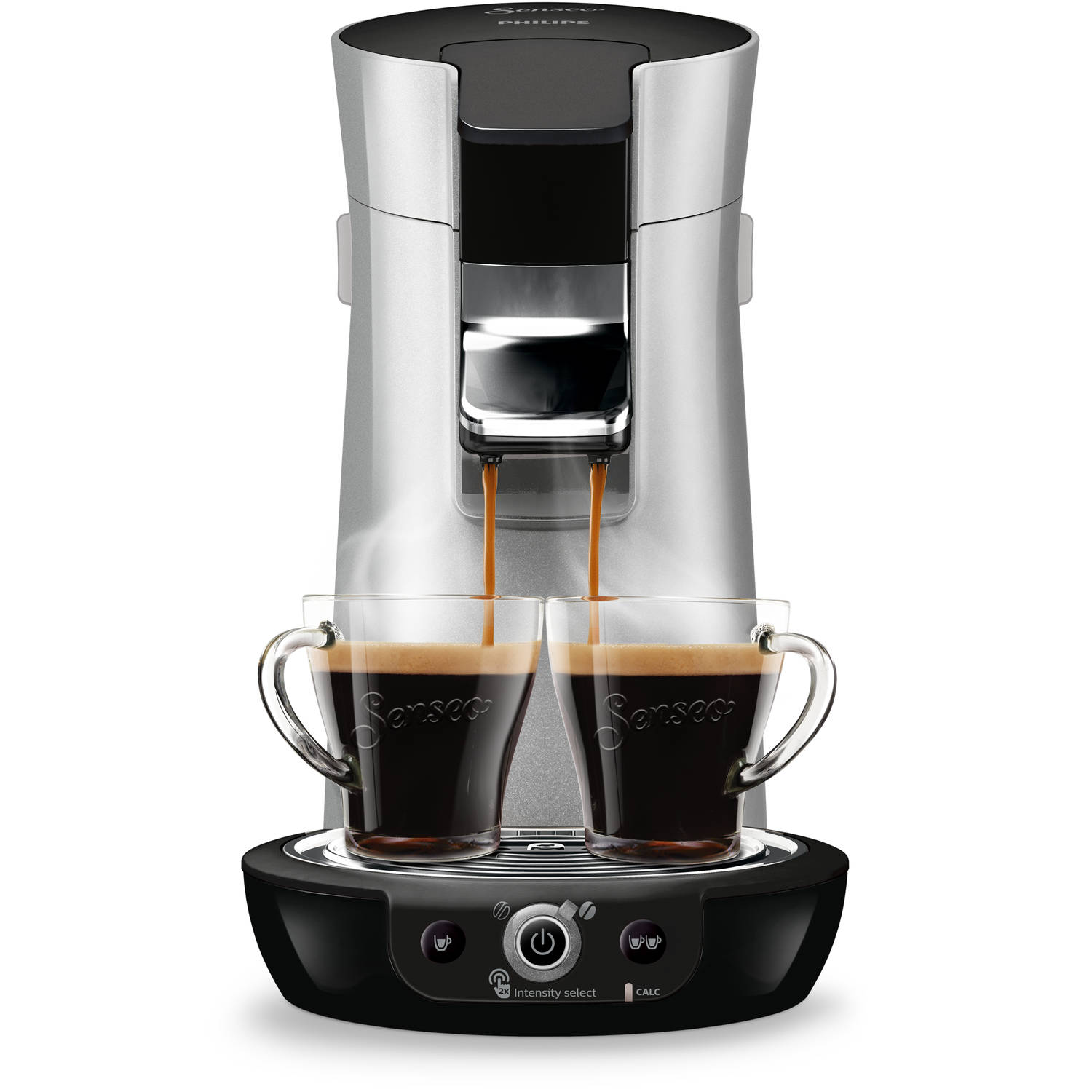 Nauwgezet landbouw Activeren Philips SENSEO® Viva Café Duo Select koffiepadmachine HD6566/10 - zilver |  Blokker