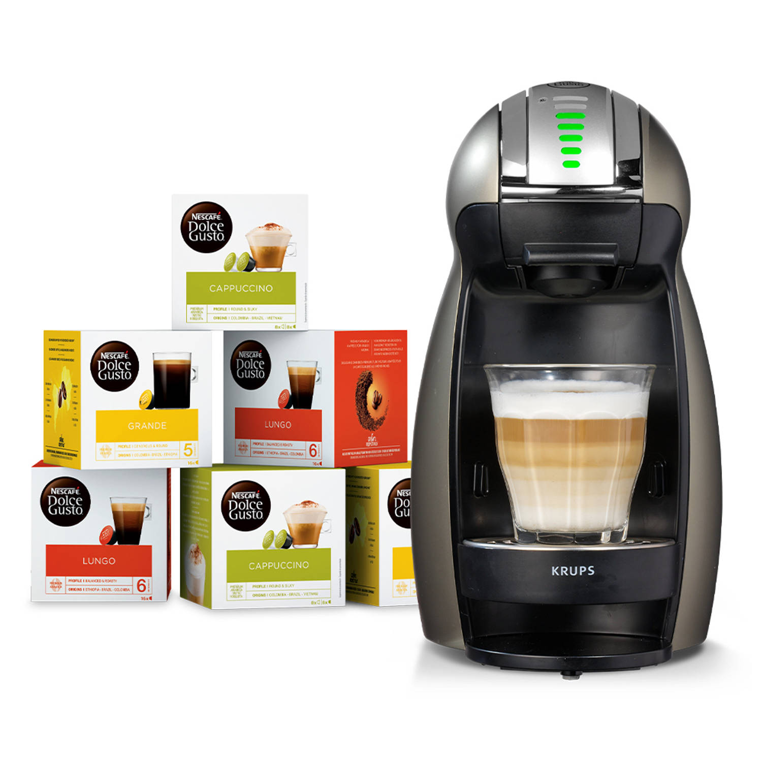 Nauwkeurigheid Bestuiven voorzien Nescafé Dolce Gusto koffiecups - 80 kopjes koffie | Blokker