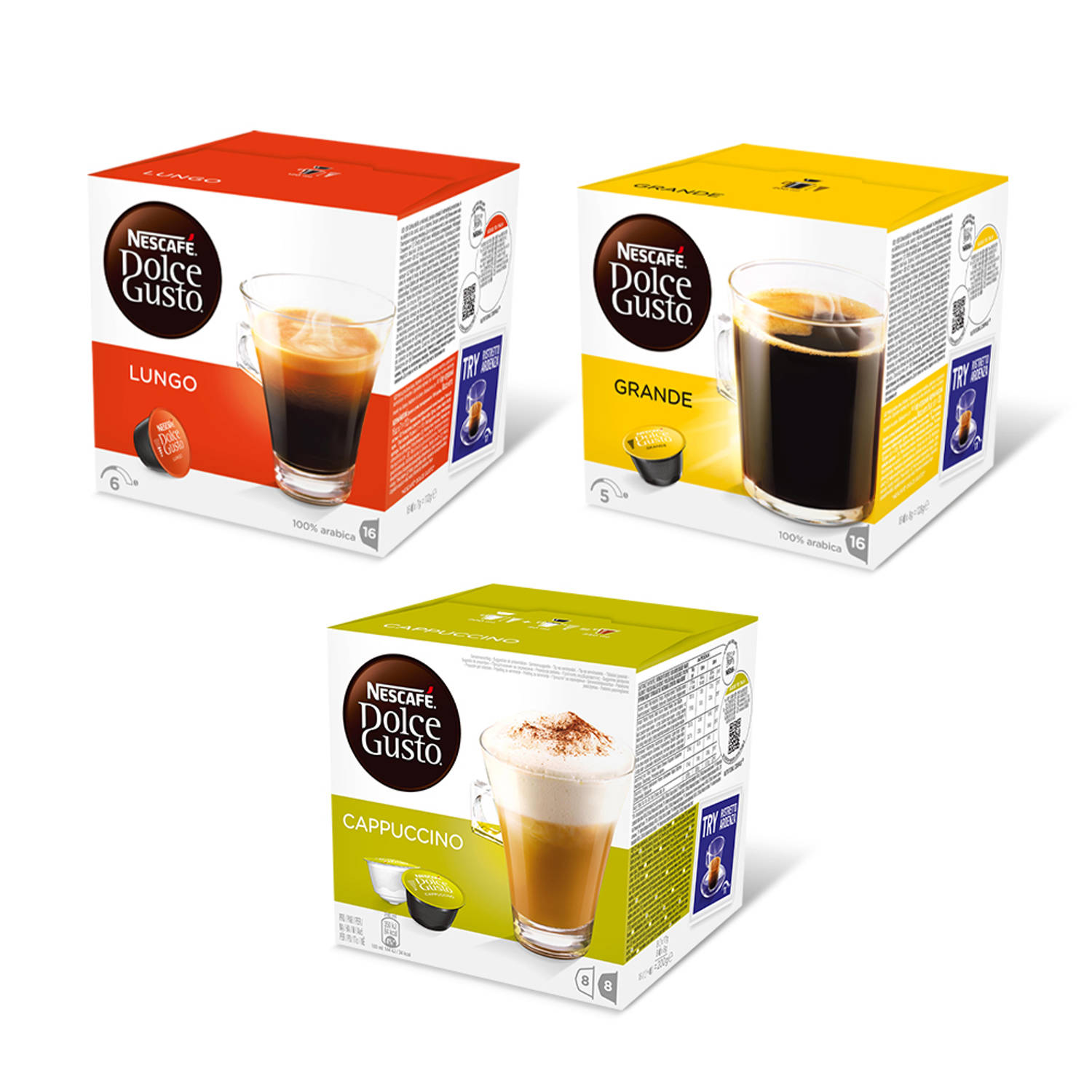 stapel rijst Afm Nescafé Dolce Gusto koffiecups - 80 kopjes koffie | Blokker