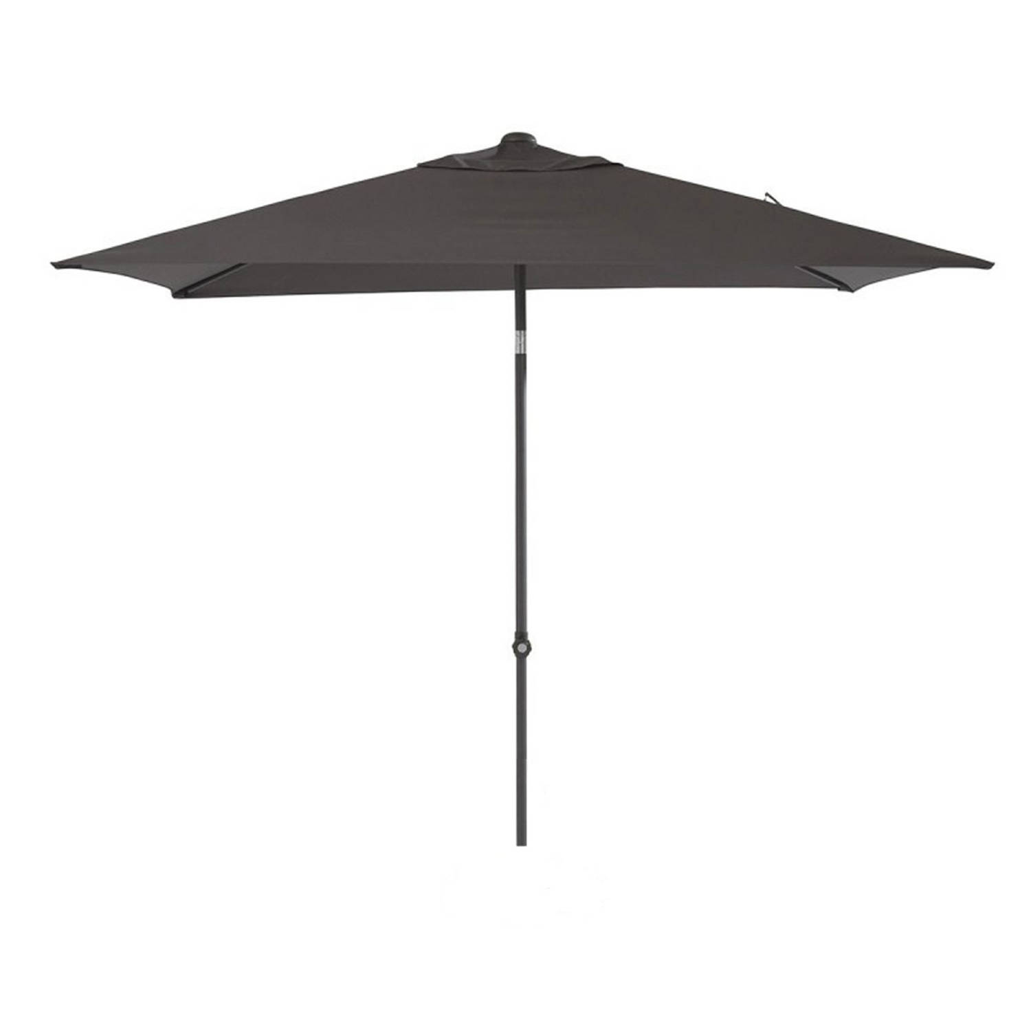 4 Seasons Outdoor parasol Oasis 200x250 cm antraciet