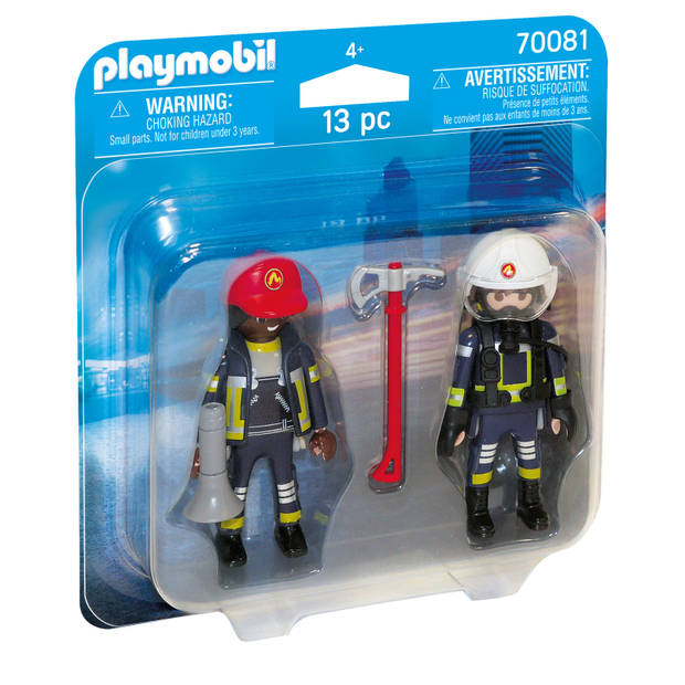 PLAYMOBIL brandweerlui 70081