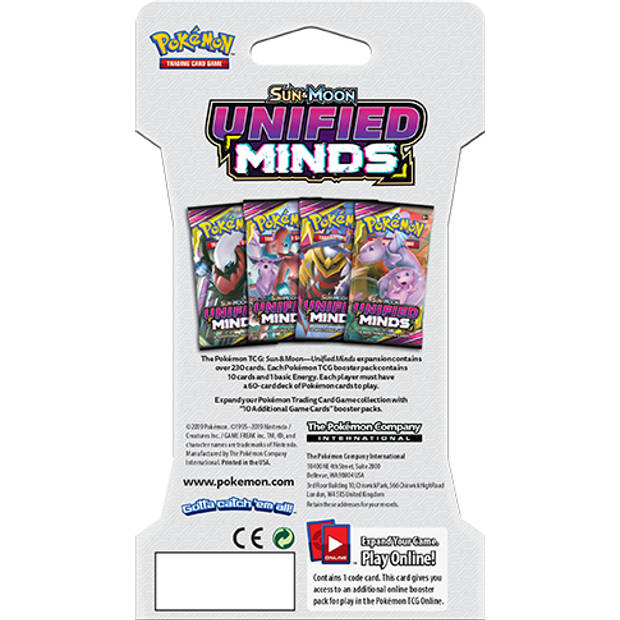 Pokemon Sun & Moon unified minds booster