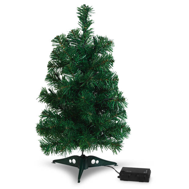 Blokker kerstboom 45cm 20led, IP44 + timer