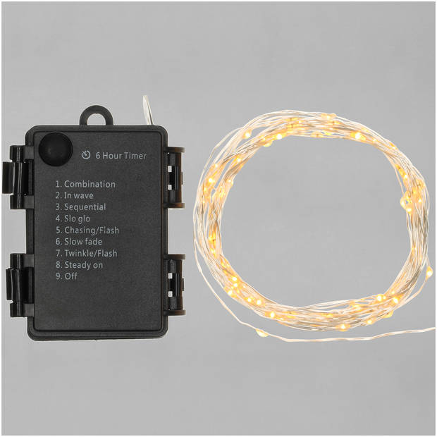 Blokker Draadverlichting - 80 Leds - Warm Wit