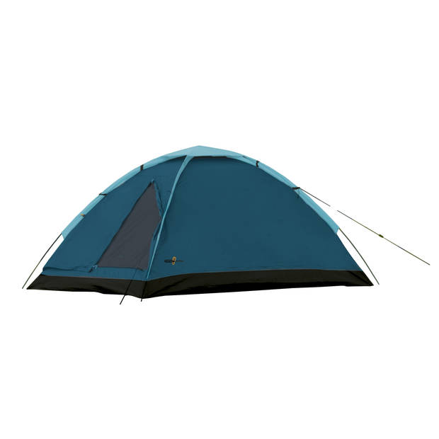 Camp Active koepeltent tweepersoons 200 x 120 cm blauw