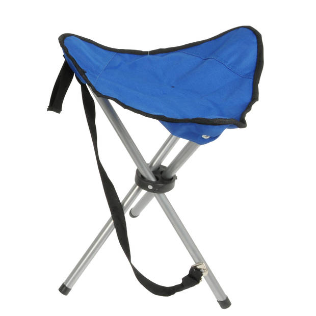 Camp Active campingkruk opvouwbaar 50 cm blauw