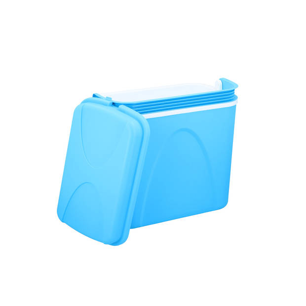 Koelbox blauw 24 liter 39 x 25 x 38 cm - Koelboxen