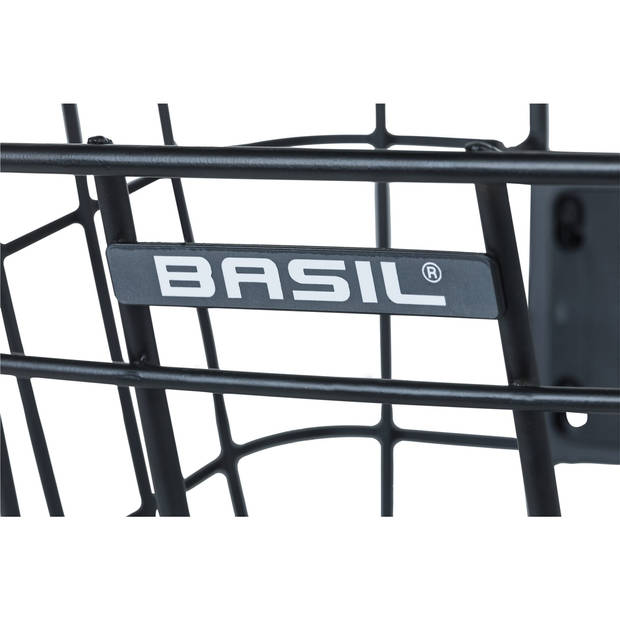 Basil designmand Bremen voor aluminium 24 liter zwart