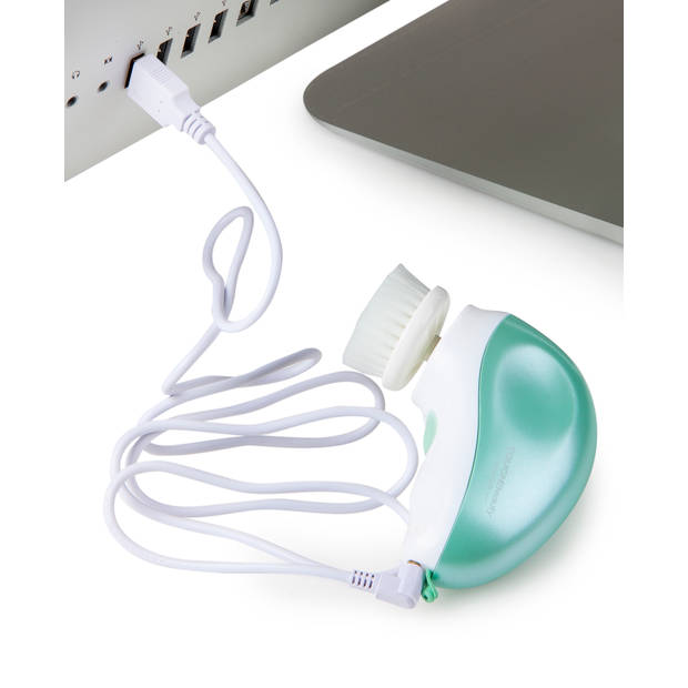 Touch Beauty TB-1387 Gezichtsreinigingborstel - Opbergdoosje - USB Oplaadbaar