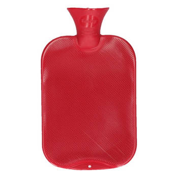 Kruik rood - 2 liter - warmwaterkruik