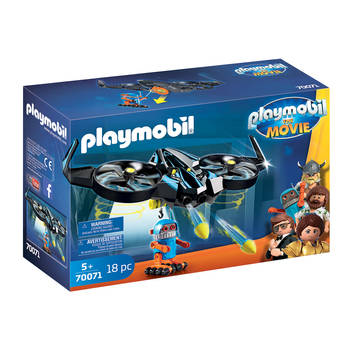 PLAYMOBIL The movie Robotitron met drone 70071