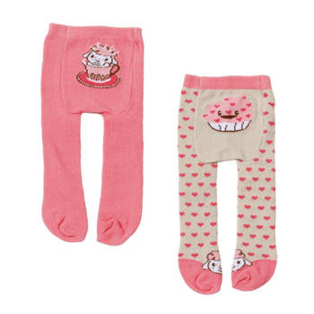 Baby Annabell maillot 2 stuks roze hartjes 22 cm