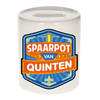 Vrolijke kinder spaarpot voor Quinten - Spaarpotten