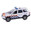 2-Play politiewagen pull-back met licht en geluid 11 cm wit