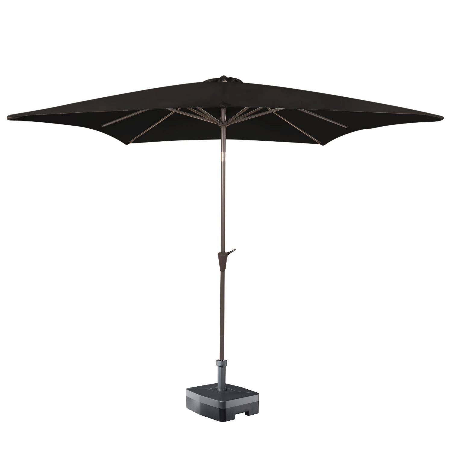 KopuÂ® vierkante parasol Altea 230x230 cm Black