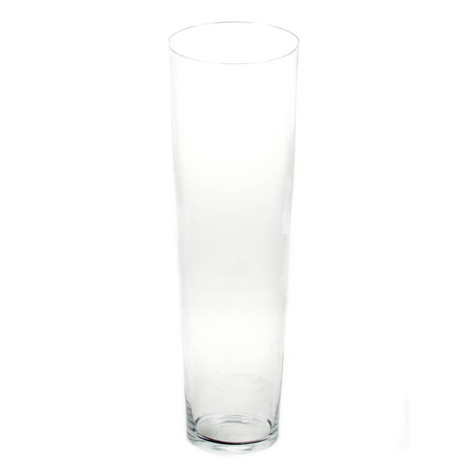 kapperszaak mengsel Sympton Conische vaas glas 60 cm - Vazen | Blokker