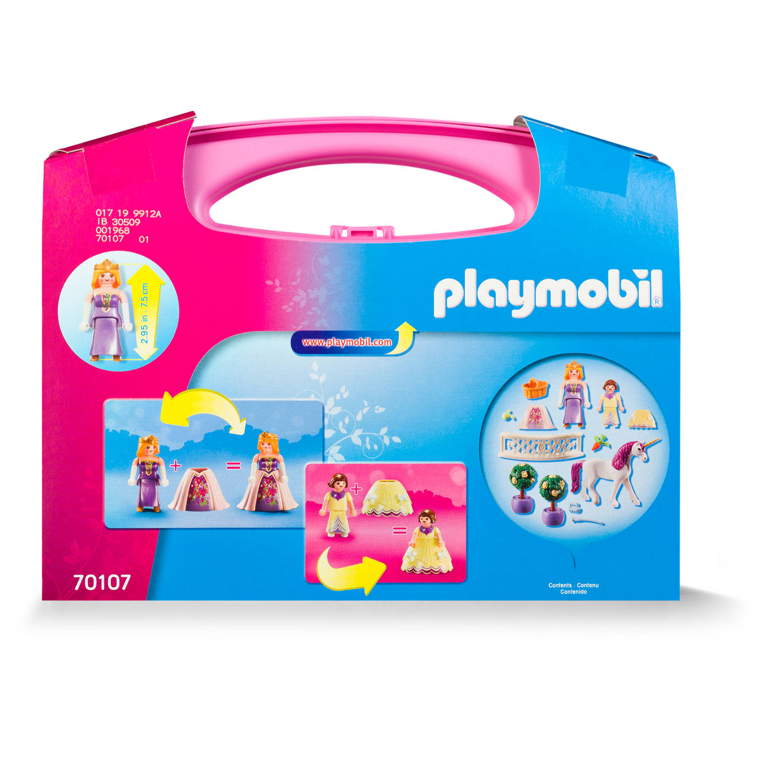 rekruut iets sticker PLAYMOBIL Princess prinsessen koffer 70107 | Blokker
